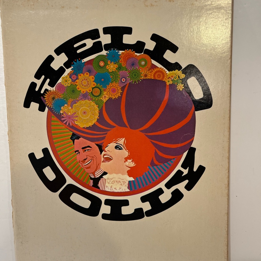 Vintage 1969 “Hello Dolly” program ~~Barbara Streisand / Walter Matthau.